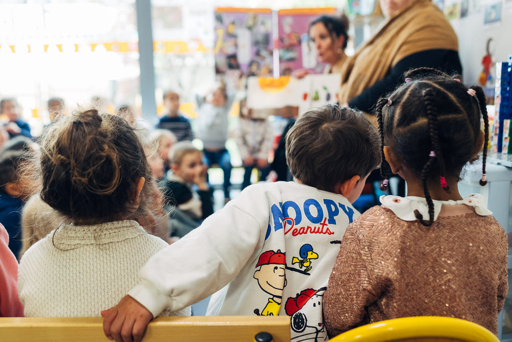 Temps d'histoire en classe maternelle